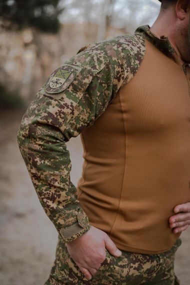 Убакс Боевая рубашка Кулл пасс койот пиксель Хищник | Зображення 5