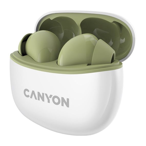 Навушники Canyon TWS-5 Green (CNS-TWS5GR) | Зображення 1