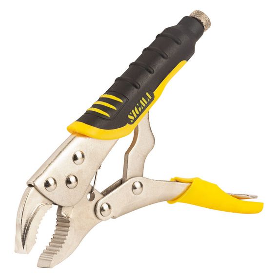 Кліщі Sigma затискні універсальні напівкруглі 180мм CrV (4340251) | Зображення 4