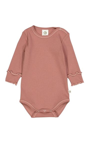 Дитяче боді для новонародженої дівчинки Green Cotton 80 см Кавовий (25111216A)
