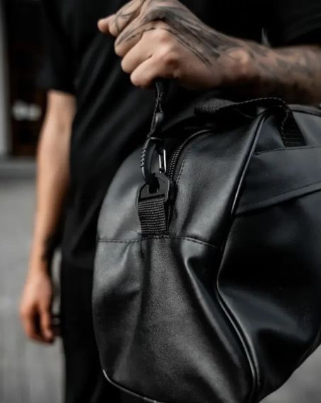 Шкіряна сумка для спорта,для подорожей,дорожна, зручна та вмістка | Зображення 7