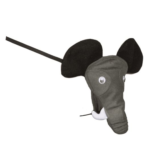 Чоловічі стрінги Слон зі звуком Elephant undies with elephant sound, black - one size | Зображення 3