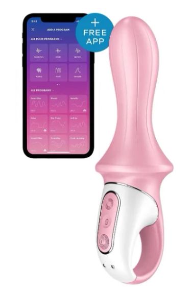 Анальний смарт-вібратор Satisfyer Air Pump Booty 5+