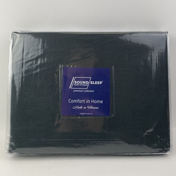 Простирадло на гумці SoundSleep Manner Graphite бязь 90х200 см (93949460) | Зображення 3