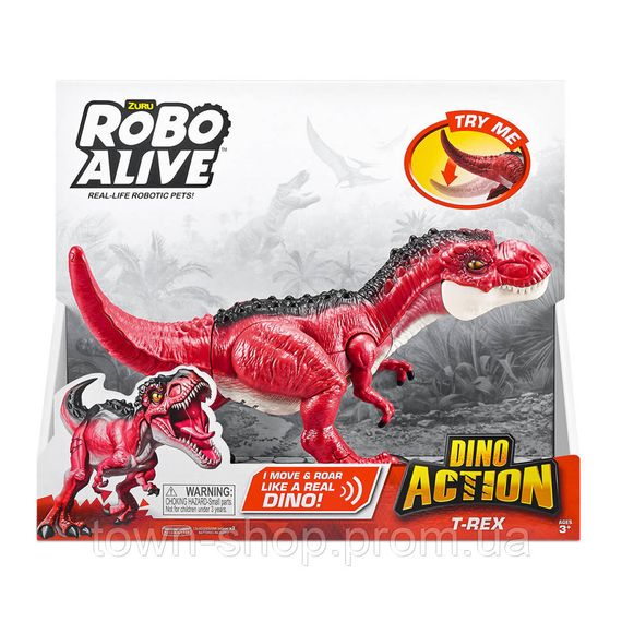 Интерактивная игрушка Тираннозавр Pets & Robo Alive 7171 со звуком | Зображення 3