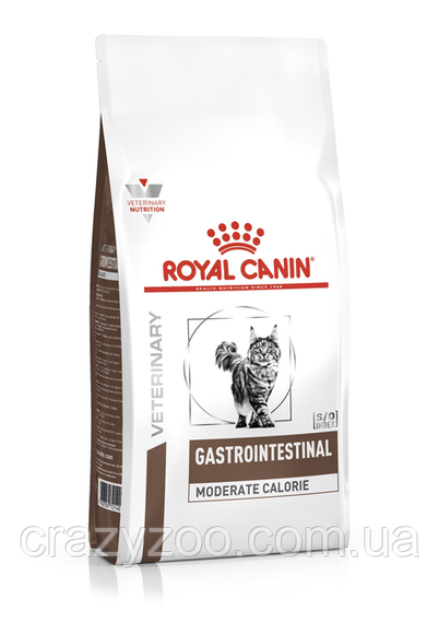 Сухий корм для котів Royal Canin Gastro Intestinal Moderate Calorie 400 г 4008004