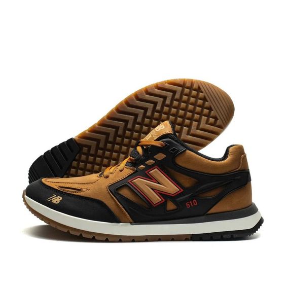 Кросівки шкіряні  New Balance колір коричневий, чорний | Зображення 2