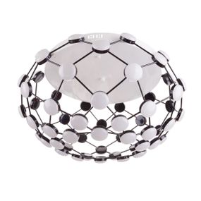 Люстра светодиодная в спальню 144W WW WH+BK (BR-01 683С/60)