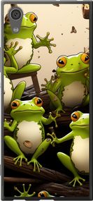 Чехол на Sony Xperia XA1 G3112 Жабки "5656u-964-17620"