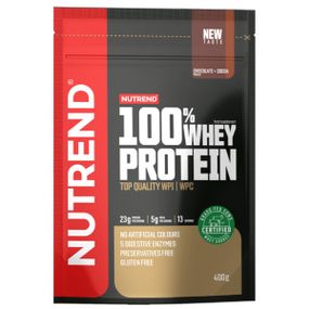 Протеин Nutrend 100% Whey Protein 400 g (Chocolate+cocoa)