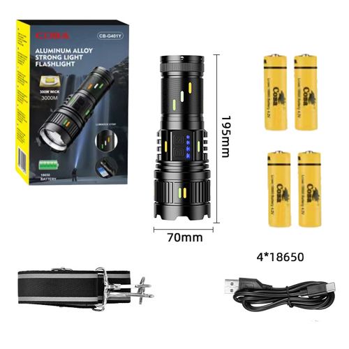 Ліхтар NIGHT VISION FLUORESCENCE CB-G401Y-30W, Ліхтарик police оригінал, Ліхтарик поліс | Зображення 4