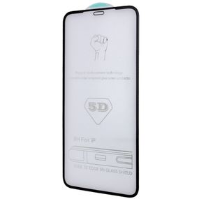 Захисне скло 5D Hard (full glue) (тех.пак) для Apple iPhone 13 Pro Max / 14 Plus (6.7") Чорний