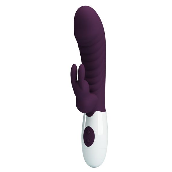 Вібратор кролик Pretty Love Naughty Bunny, Purple Sex Aura | Зображення 5