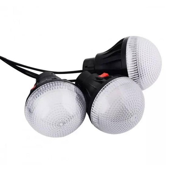 Багатофункціональний LED ліхтар із сонячною панеллю, 3 лампочки, повербанк XPRO CCLamp CL-01 (24432-CL-01_1004) | Зображення 7