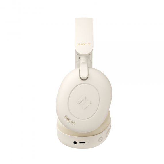 Навушники накладні бездротові HAVIT HV-H655BT ANC Beige | Зображення 3