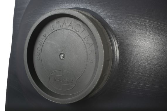 Бак для  душу  100л пластиковий плоский дачний бак для води літній душ | Зображення 5