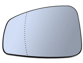 Renault Megane III (08-16) лівий вкладиш вставка дзеркала З ПІДОГРІВОМ, Рено Меган 3