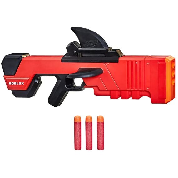 Бластер Нерф Роблокс ММ2 Оригинал Nerf Roblox MM2 Shark Seeker (F2488) эко-упаковка | Зображення 1