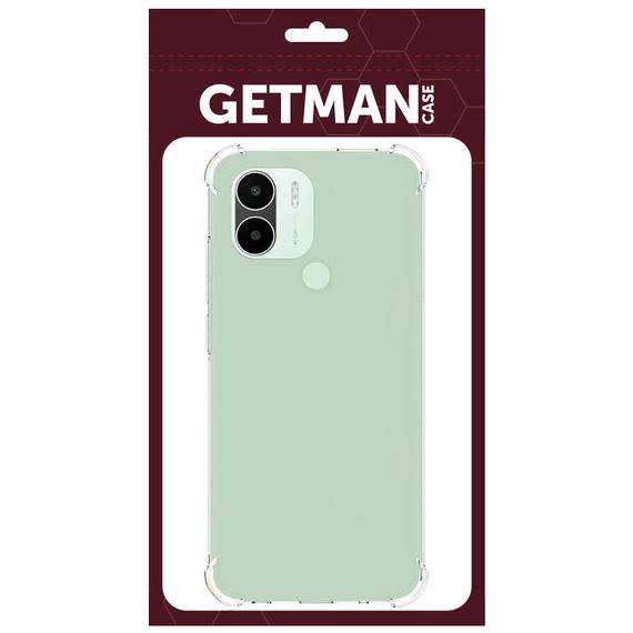 TPU чехол GETMAN Ease logo усиленные углы Full Camera для Xiaomi Redmi A1+ / Poco C50 / A2+ | Зображення 5