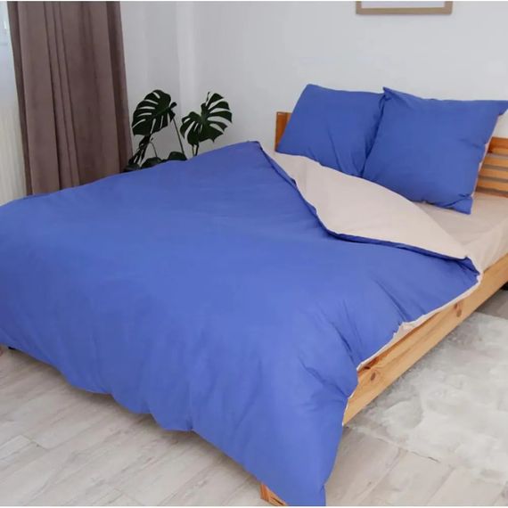 Постельное белье евро ТЕП Happy Sleep Благородный сапфир 2-03796_32877 200х220 см | Зображення 1