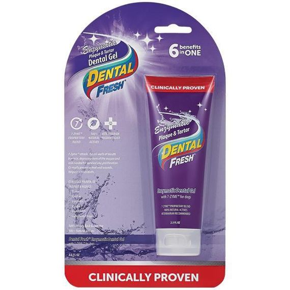 SynergyLabs Dental Fresh Enzymatic Dental Gel синерджи лабс ензимний зубний гель для собак 0,074