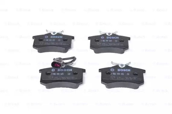 Колодки гальмівні дискові FORD Galaxy/SEAT Alhambra/VW Transporter T4-03, BOSCH (0986494025) | Зображення 5