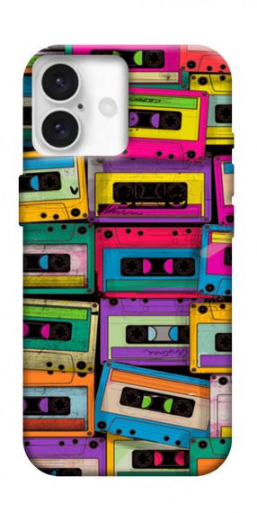 Чохол з картинкою Cassette для Apple iPhone 16 (6.1")