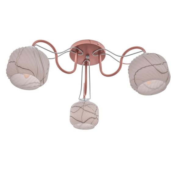 Люстра потолочная в спальню E27 60W BR (LK-610C/3) | Зображення 2