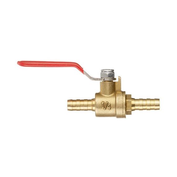 Кран кульовий повітряний з латуні, на шланг 8 мм INTERTOOL PT-1894 | Зображення 2