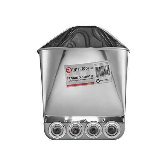 Ківш хопер штукатурний пневматичний універсальний, стеля та стіни INTERTOOL PT-0406 | Зображення 9