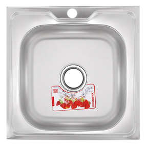 Кухонная мойка накладная Zerix Z5050-04-160E (Satin) (ZX1608)
