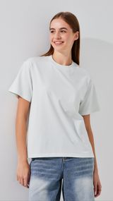 Футболка однотонна жіноча Levi 807-1 2XL Мятний shop (2000991047969)