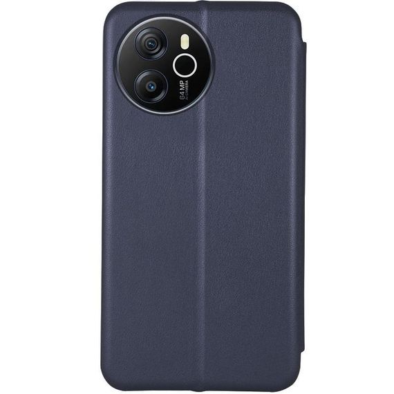 Шкіряний чохол-книжка Classy для Blackview Shark 8 Темно-синій | Зображення 1