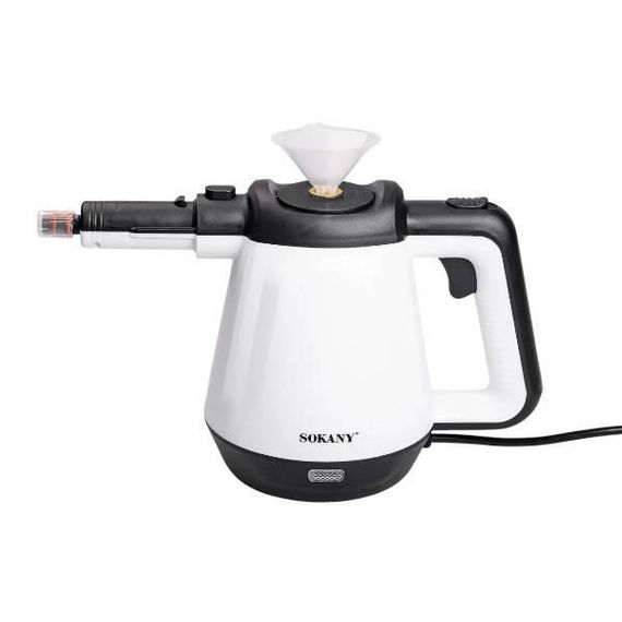 Пароочисник ручний 450мл 2000Вт Sokany steam cleaner sk-11047 Білий