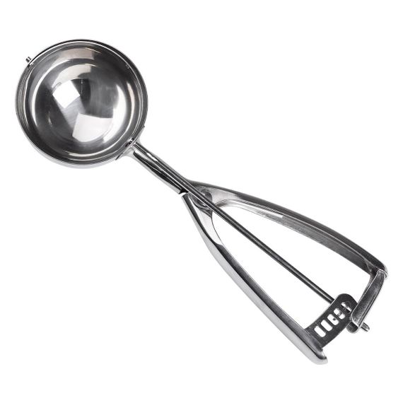 Кругла ложка для морозива 23×6,5 см з нержавіючої сталі HP-19-20-7.2x23CM | Зображення 1