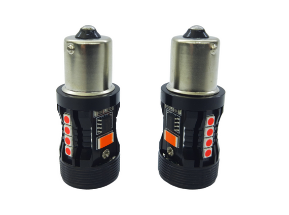 Комплект світлодіодних ламп StarLight LED SL-CB7 CANBUS PR21W BA15S RED 12V | Зображення 1