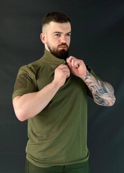 Убакс олива з коротким рукавом cool pass | Зображення 4