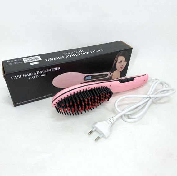 Расческа выпрямитель Fast Hair Straightener, гофре плойка утюжок для волос, утюжок AC-851 для выравнивания