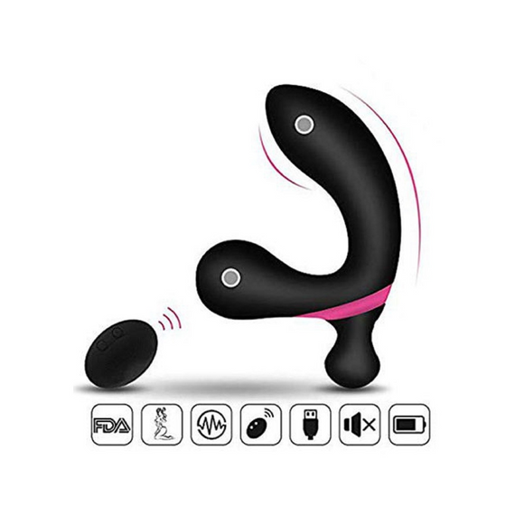 Анальний масажер з дистанційним керуванням B-SeriesProstate Massager Dual Vibrator | Зображення 3
