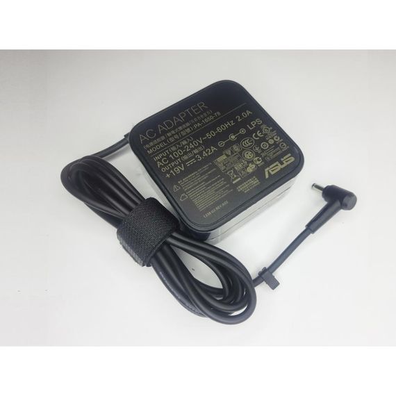 Блок живлення до ноутбуку ASUS 65W 19V 3.42A разъем 4.0/1.35 кардр. под кабель (ADP-65GD) | Зображення 1