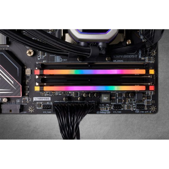 Модуль пам'яті для комп'ютера DDR4 16GB (2x8GB) 3200 MHz Vengeance PRO SL Corsair (CMH16GX4M2Z3200C16) | Зображення 3