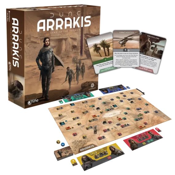 Настільна гра Dune. Arrakis: Dawn of the Fremen (Дюна. Арракіс: Світанок Фременів) (англійською) | Зображення 1