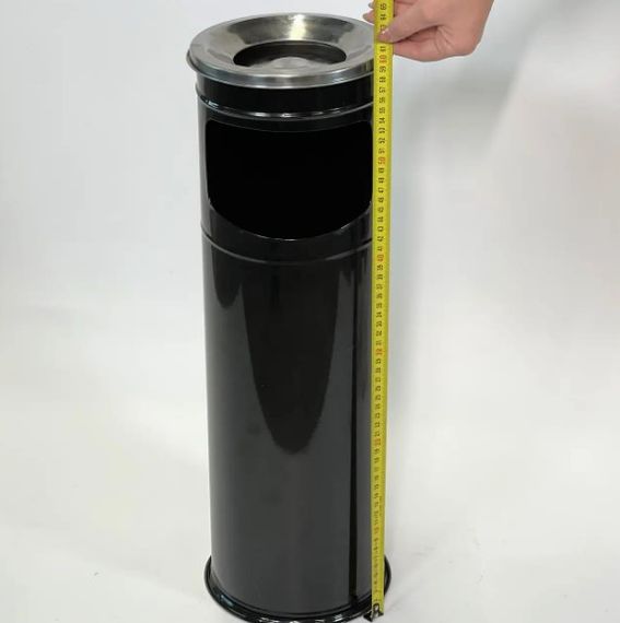 Підлогова урна з попільничкою Maxiflow чорна 19х60 см (4418.1960S.102.00) | Зображення 6