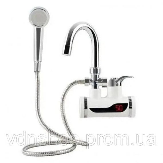 Кран водонагрівач проточний для маленької раковини Water, Кран проточний нагрівач YW-30 | Зображення 1