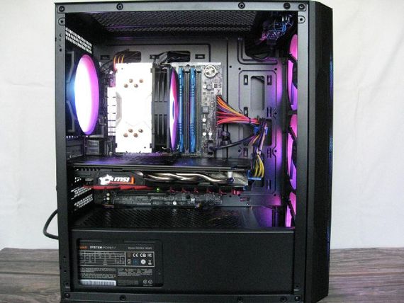 Ігровий ПК MSI Mag Forge Ultra Tower / Intel Core i7-4790 (4 (8) ядра по 3.6 - 4.0 GHz) / 16 GB DDR3 / 250 GB SSD + 1000 GB HDD / nVidia GeForce GTX 1060 Gaming, 6 GB GDDR5, 192-bit / Win 10 Pro б/в | Зображення 5