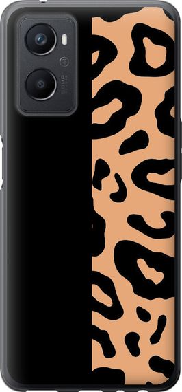 Чехол на Oppo A96 Пятна леопарда "4269u-2598-17620"