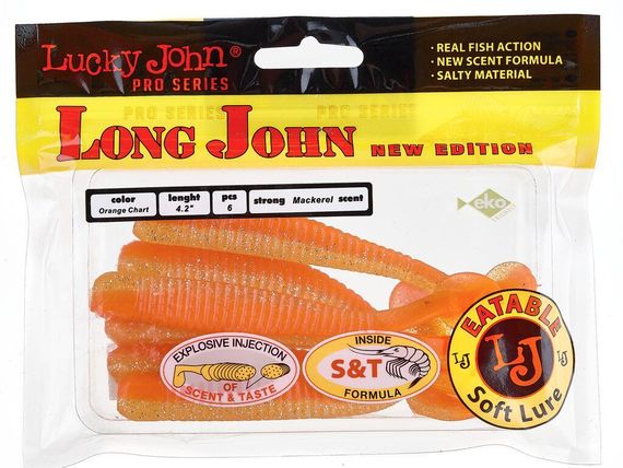 Виброхвост 4,2" LJ Лаки Джон Long John 140134-T26 | Зображення 1