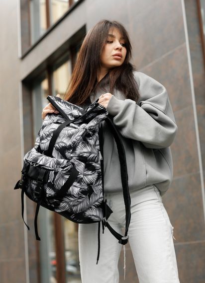 Жіночий рюкзак Sambag RollTop DOUBLE PALM 41 х 27 х 18 см (24330720) | Зображення 9