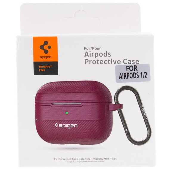 Футляр SGP Shockproof для наушников Airpods 1/2 Plum | Зображення 5