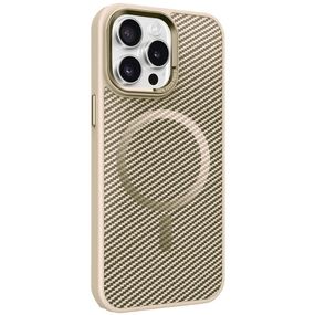 Чохол TPU+PC Carbon Mirage with MagSafe для Apple iPhone 15 Pro (6.1")